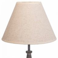 Stolná lampa Alexandra House Living Biela Sivá Kov Látka 220-240 V 23 x 49 x 23 cm