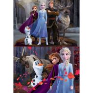 Sada 2 puzzle Frozen Believe 40 x 28 cm 100 Kusy