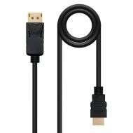 Adaptér DisplayPort na HDMI NANOCABLE 10.15.4305 Čierna 5 m