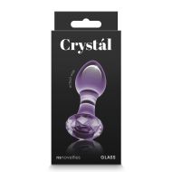 Análna zástrčka NS Novelties Crystal (by NSN) Purpurová