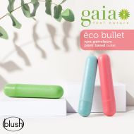 Vibrátor typu bullet Blush Gaia zelená