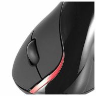 Ergonomická Optická Myš Ewent EW3156 1000 dpi USB Čierna Červená/Čierna