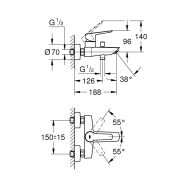 Zmiešavacia batéria Grohe 23206002