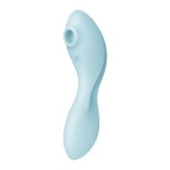 Sací stimulátor na klitoris Satisfyer Cruvy Trinity 5+ Modrá