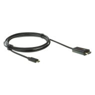 Adaptér USB-C na HDMI Ewent EW9824 Čierna 2 m