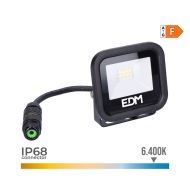 LED spotlight EDM 70400 Black Series Čierna F 2100 W 10 W 800 lm 9,2 x 8,1 x 2,7 cm (6400 K)