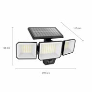 Projekčná lampa Philips 8,7 W 5000 K 29 x 11,7 x 16,8 cm Čierna 3,7 V Solárny