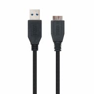 Kábel USB 3.0 A na Micro USB B NANOCABLE 10.01.1102-BK Čierna 2 m