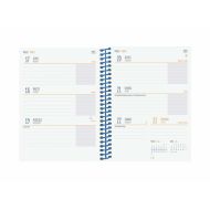 Agenda Finocam DIVA Čierna 1/8 12 x 16,4 cm 2024-2025