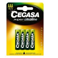 LR03 Alkalické Batérie Cegasa LR03 1,5V (4 uds)