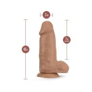 Dildo Blush Au Naturel Gaštanová Ø 7,4 cm