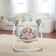 Hojdacie kreslo Ingenuity Comfort 2 Go ™ Compact Swing Fanciful Forest