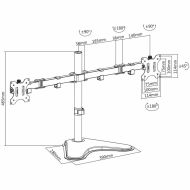 Držiak monitoru V7 DS2FSD-2E