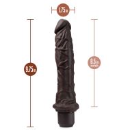 Realistické dildo Blush Dr Skin Silikónové ABS Ø 4,9 cm (21,5 cm)