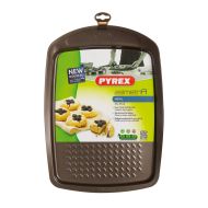 Forma na pečenie Pyrex Asimetria Obdĺžnikový Čierna Kov 33 x 25 cm (6 kusov)