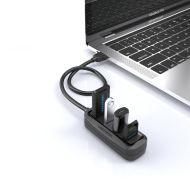 USB rozbočovač Vention VAS-J43-B015 Čierna (1 kusov)