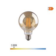 Led baterka EDM F 8 W E27 720 Lm Ø 9,5 x 14 cm (2000 K)