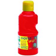 Tempera Giotto Červená 250 ml (8 kusov)