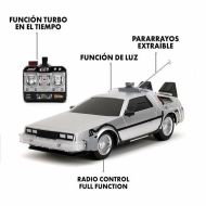 Auto na diaľkové ovládanie Back to the Future Delorean Striebristý 1:16