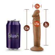 Realistické dildo Blush Dr Skin PVC Ø 3,5 cm (16,5 cm) (15,5 cm)