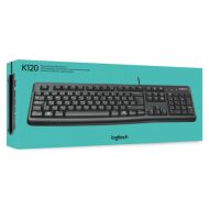 Klávesnica Logitech K120 Čierna