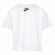 Detské Tričko s krátkym rukávom Nike Knit Biela