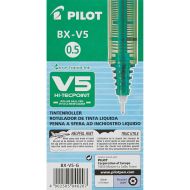 Pero na tekutý atrament Pilot V-5 Hi-Tecpoint zelená 0,3 mm (12 kusov)