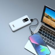 Powerbank Goms Dobíjateľný Biela USB-C