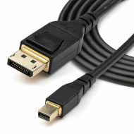 Kábel Mini DisplayPort na DisplayPort Startech DP14MDPMM1MB Čierna