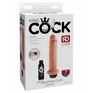 Realistické dildo Pipedream King Cock PVC Silikónové