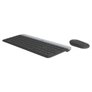 Klávesnica a myš Logitech 920-009190 Čierna Sivá Francúzština AZERTY