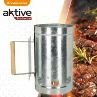 Prenosný Barbeque gril Aktive 16 x 27,5 x 16 cm (4 kusov)