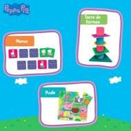 Vzdelávacia hra Peppa Pig Edu Games Collection 24,5 x 0,2 x 24,5 cm (6 kusov) 10 v 1