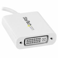 Adaptér USB C na DVI Startech CDP2DVIW Biela