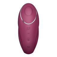 masér Satisfyer Tap & Climax Červená