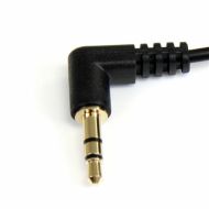 Kábel Audio Jack (3,5 mm) Startech MU3MMS2RA 0,9 m Čierna