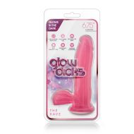 Realistické dildo Blush Glow Dicks PVC Ø 4,1 cm (13,9 cm)