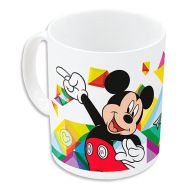 Hrnček Mickey Mouse Happy smiles Modrá Červená Keramický 350 ml