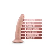 Realistické dildo Blush Dr Skin TPE Ø 3,8 cm (17,7 cm) (19 cm)