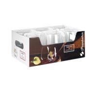 Sada pohárov Amber Transparentná Sklo 350 ml (4 kusov)