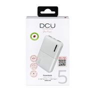 Powerbank DCU 34155002 Biela 5000 mAh