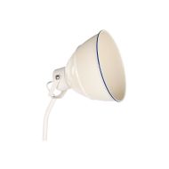 Stojaca lampa Home ESPRIT Modrá Biela Kov 220 V 40 x 28 x 171 cm