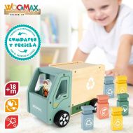 Smetiarske auto Woomax Hračka 8 Kusy 24 x 15 x 13,5 cm (4 kusov)