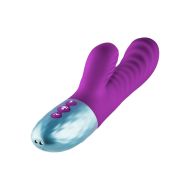 Vibrátor pre dvojicu Dual Stimulation FemmeFunn Delola Purpurová