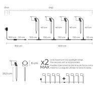 LED spotlight KSIX SmartLED Čierna (3000K)