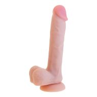 Realistické dildo S Pleasures Béžová Silikónové (19,5 cm)