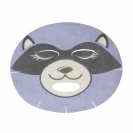 Maska na tvár The Crème Shop Wake Up, Skin! Raccoon (25 g)