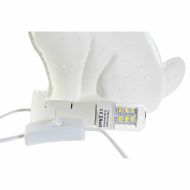 Stolná lampa DKD Home Decor 25 x 10 x 19 cm Porcelán Biela 220 V 25 W