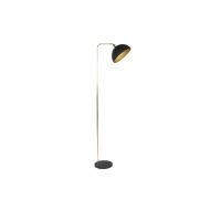 Stojaca lampa Home ESPRIT Čierna Zlatá 25 W 220 V 40 x 25 x 152 cm