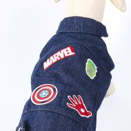 Bunda pre psa Marvel Modrá M